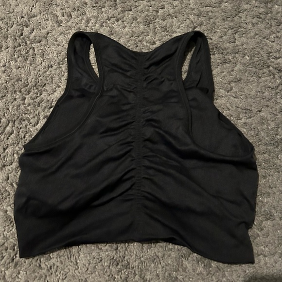L Puma Black Cropped Tank - Picture 2 of 2
